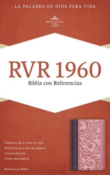 Cover for B&amp;h Espanol Editorial · Biblia Con Referencias-rvr 1960 (Leather Book) [Wine/Blush Imitation] (2015)