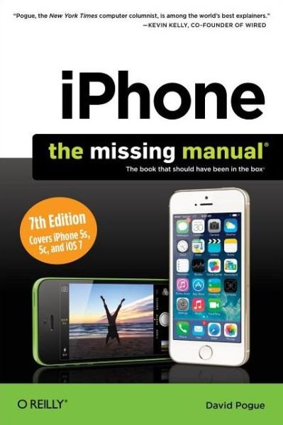 Cover for David Pogue · Iphone: the Missing Manual - Missing Manuals (Taschenbuch) (2013)