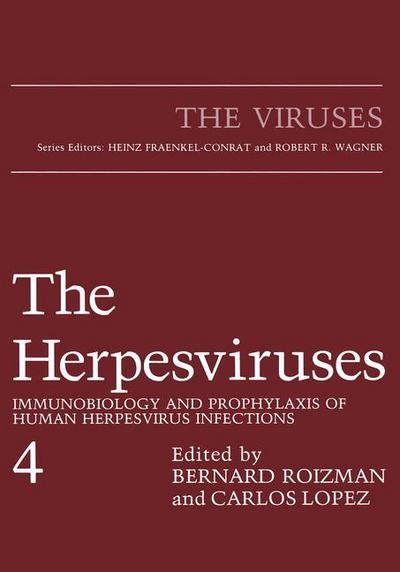 Cover for Carlos Lopez · The Herpesviruses: Immunobiology and Prophylaxis of Human Herpesvirus Infections - The Viruses (Paperback Book) [Softcover reprint of the original 1st ed. 1985 edition] (2012)