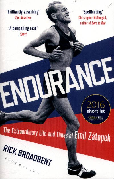 Cover for Rick Broadbent · Endurance: The Extraordinary Life and Times of Emil Zatopek - Wisden Sports Writing (Paperback Bog) (2017)
