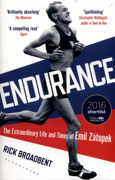 Cover for Rick Broadbent · Endurance: The Extraordinary Life and Times of Emil Zatopek - Wisden Sports Writing (Paperback Book) (2017)