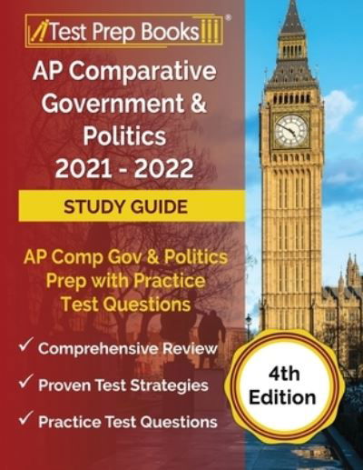 Cover for Tpb Publishing · AP Comparative Government and Politics 2021 - 2022 Study Guide: AP Comp Gov and Politics Prep with Practice Test Questions [4th Edition] (Taschenbuch) (2020)