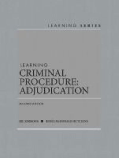 Cover for Ric Simmons · Learning Criminal Procedure: Adjudication - CasebookPlus - Learning Series (Paperback Book) [2 Revised edition] (2019)