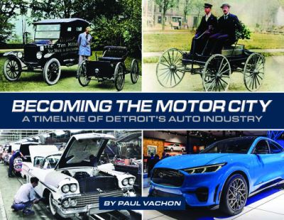 Cover for Paul Vachon · Becoming the Motor City (N/A) (2021)