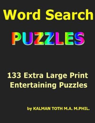 Cover for Kalman Toth · Word Seach Puzzles (Paperback Book) (2018)