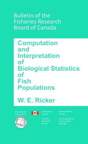 Cover for W. E. Ricker · Computation and Interpretation of Biological Statistics of Fish Populations (Bulletin of the Fisheries Research Board of Canada) (Paperback Book) (2010)
