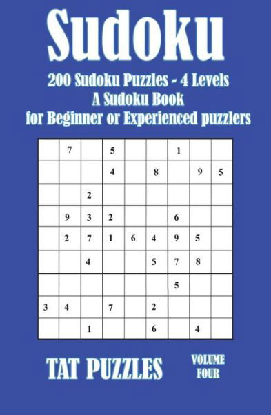 Sudoku - Tat Puzzles - Kirjat - Createspace Independent Publishing Platf - 9781976170232 - lauantai 16. syyskuuta 2017