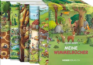 Cover for Celine Geser · Meine Wimmelbücher (Book) (2022)