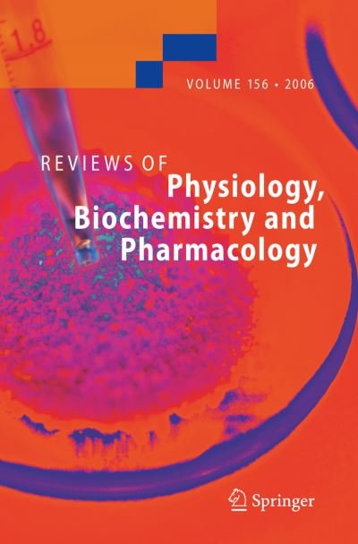 Cover for S G Ed Amara · Reviews of Physiology, Biochemistry and Pharmacology 156 - Reviews of Physiology, Biochemistry and Pharmacology (Innbunden bok) [2006 edition] (2006)
