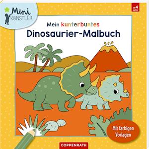 Cover for Anita Engelen · Mein kunterbuntes Dinosaurier-Malbuch (Book) (2024)