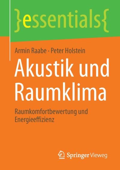 Cover for Raabe · Akustik und Raumklima (Bog) (2021)