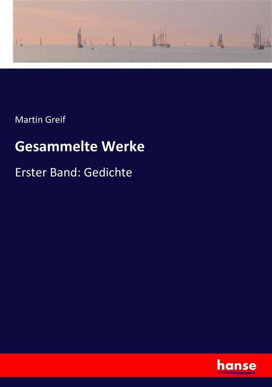 Cover for Greif · Gesammelte Werke (Bog) (2016)