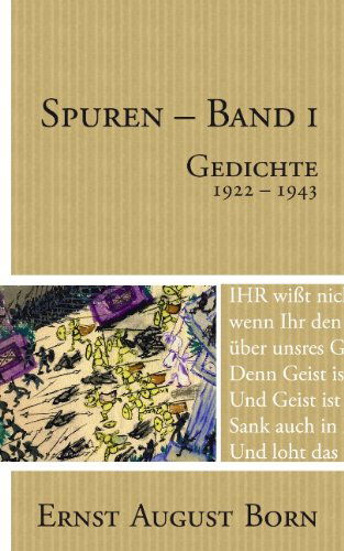 Cover for Ernst August Born · Spuren Band 1 (Paperback Book) [German edition] (2006)