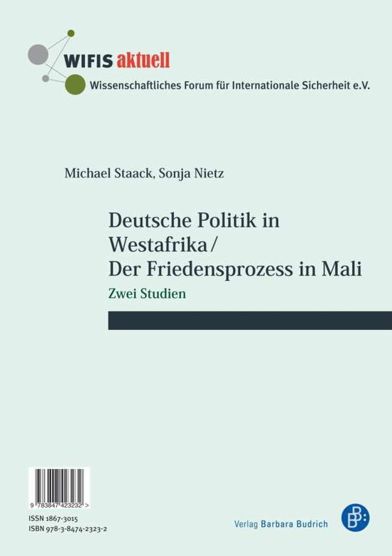 Deutsche Politik in Westafrika / - Staack - Książki -  - 9783847423232 - 