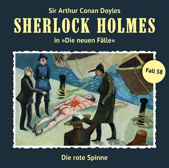 Cover for Sherlock Holmes · Die Rote Spinne (Neue Fälle 38) (CD) (2018)