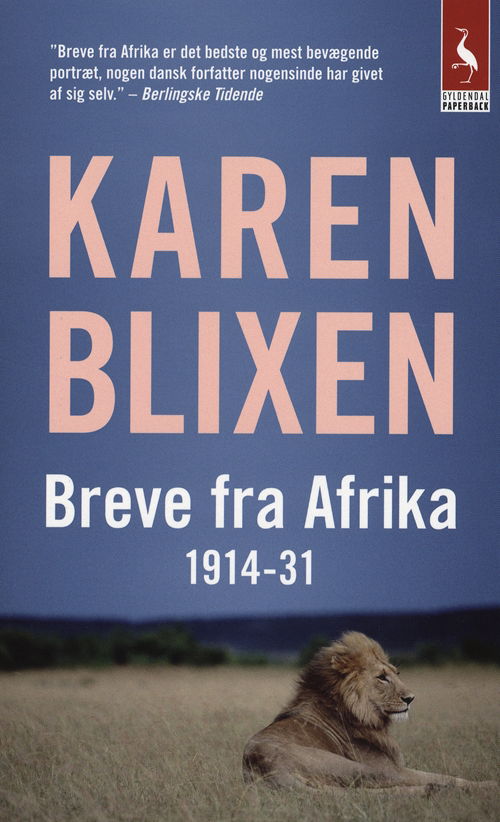 Karen Blixen · Gyldendals Paperbacks: Breve fra Afrika (Hæftet bog) [6. udgave] (2011)