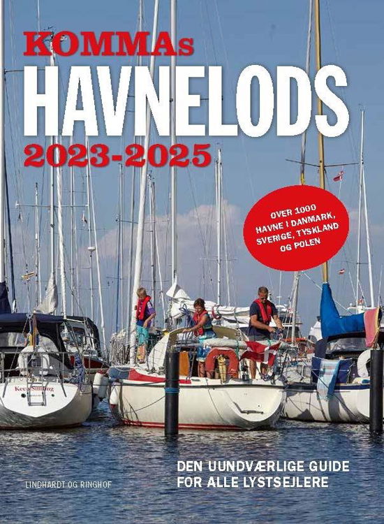 Cover for . · Kommas havnelods 2023-2025 (Sewn Spine Book) [1st edition] (2023)