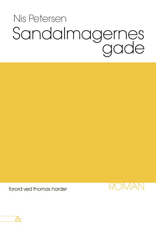 Cover for Nis Petersen · En klassiker til tiden: Sandalmagernes Gade (Sewn Spine Book) [1e uitgave] (2013)