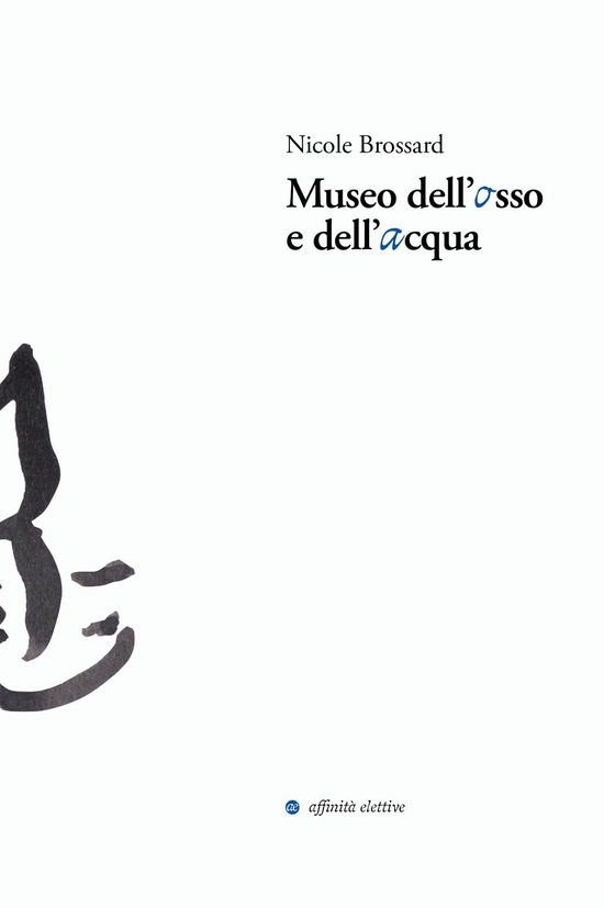 Cover for Nicole Brossard · Museo Dell'osso E Dell'acqua (Book)