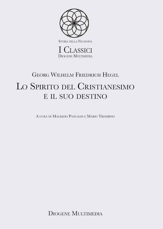 Cover for Friedrich Hegel · Lo Spirito Del Cristianesimo E Il Suo Destino (Book)