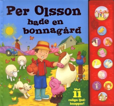 Cover for Marie Helleday Ekwurtzel · Per Olsson hade en bonnagård: med 11 roliga ljudknappar! (Bound Book) (2018)