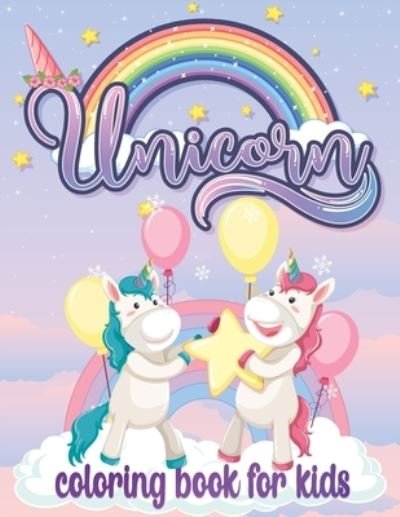 Cover for Ez Publications · Unicorn Coloring Book For Kids (Paperback Bog) (2020)