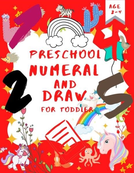 Cover for Sr Bright House · Preschool Numeral And Draw For Toddler. (Taschenbuch) (2020)