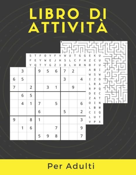 Cover for Brn Editore Di Attività · Libro Di Attivita Per Adulti (Pocketbok) (2020)