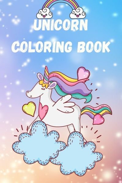 Cover for Coloring Book · Unicorn Coloring Book (Paperback Book) (2020)