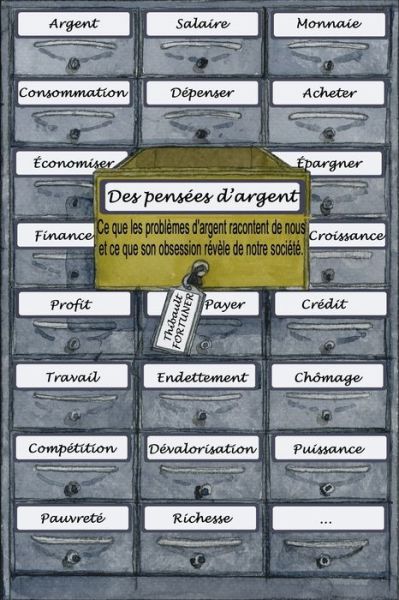 Cover for Thibault Fortuner · Des pensees d'argent (Paperback Book) (2020)