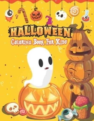 Cover for Ssr Press · Halloween Coloring Book For Kids (Pocketbok) (2020)