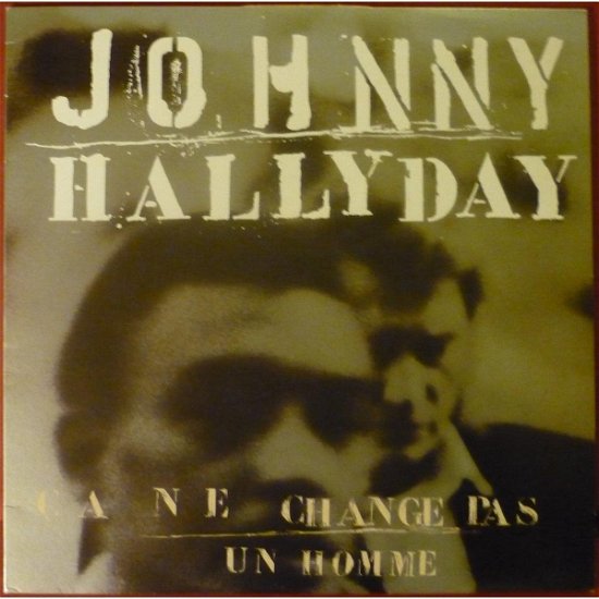 Cover for Johnny Hallyday · Ca Ne Change Pas Un Homme (LP) (2018)