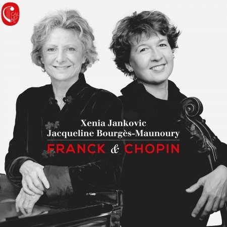 Cover for Xenia Jankovic / Jacqueline Bourges-maunoury · Franck &amp; Chopin (CD) (2021)