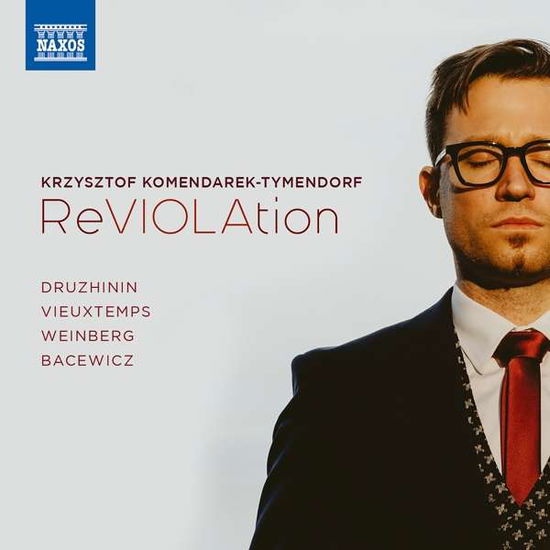 Cover for Komendarek-tymendorf · Druzhinin. Weinberg. Vieuxtemps. Bacewicz: Reviolation (CD) (2020)