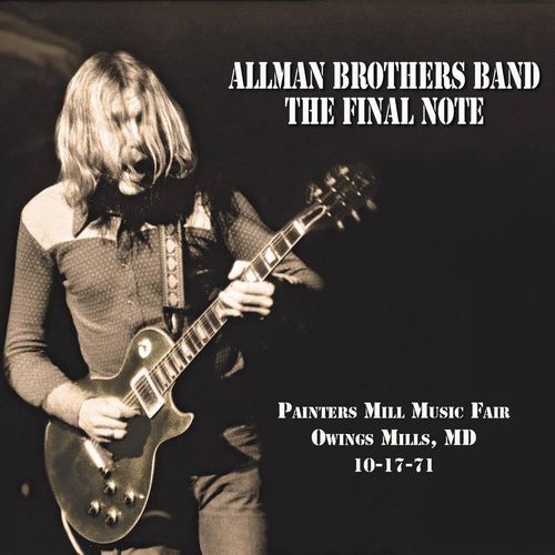 Final Note - Allman Brothers Band - Muziek - ALLMAN BROTHERS BAND RECORDING COMPANY - 0821229000233 - 17 juli 2021