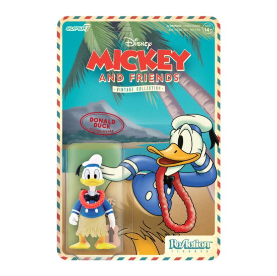 Disney W2 Vintage Hawaiian Holiday - Donald Duck - Disney W2 Vintage Hawaiian Holiday - Donald Duck - Merchandise - SUPER 7 - 0840049814233 - July 20, 2022