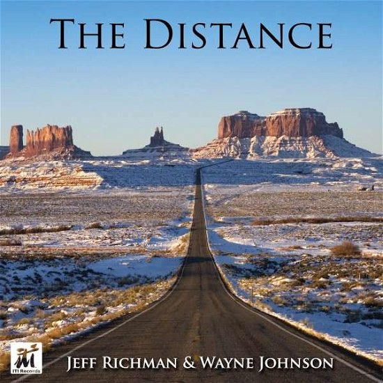 Cover for Richman, Jeff &amp; Wayne Johnson · Distance (CD) (2024)