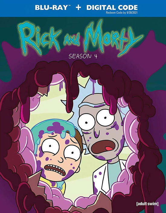 Cover for Rick &amp; Morty: Season 4 (Blu-ray) (2020)