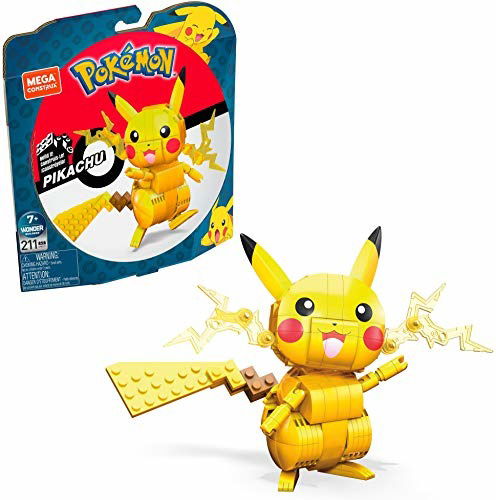 Cover for Mega Brands Pokemon · Pokemon Build &amp; Show Pikachu 205 Piece Building (MERCH) (2020)