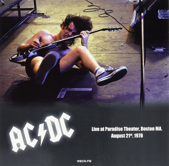 Cover for AC/DC · Paradise Theater Boston Ma August 21st 1978 (Blue Vinyl) (LP) (2017)