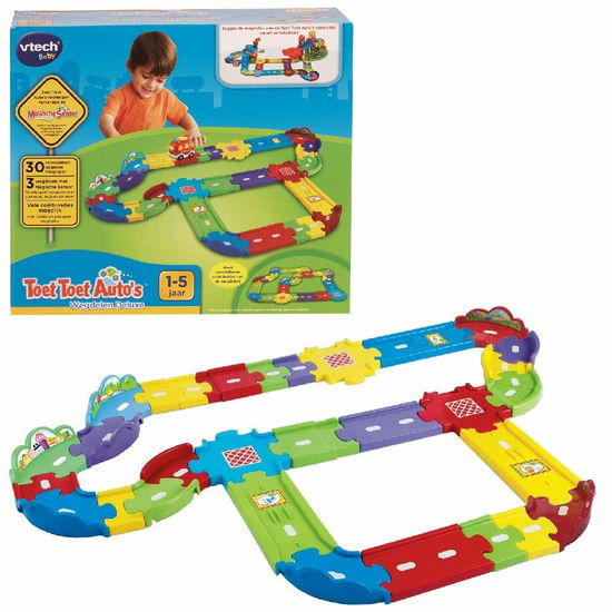 Vtech Toet Toet Auto'S Wegdelen Deluxe - Vtech - Produtos - VTECH - 3417761481233 -