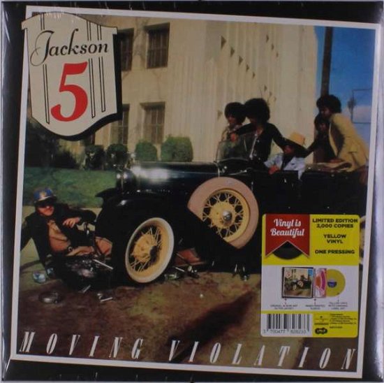Cover for Jackson 5 · Moving Violation (LP) [Coloured edition] (2018)