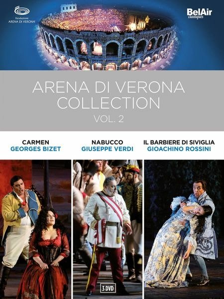 Arena Di Verona Collection 2 - Orchestra E Coro Dell’arena Di - Películas - BELAIR - 3760115306233 - 4 de junio de 2021