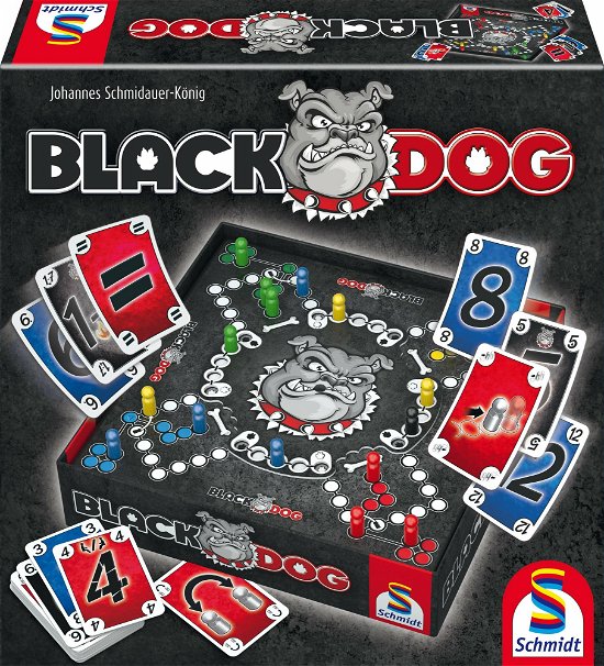 49323 - Black Dog - Familienspiel - De-fr-gb-it Version - Schmidt Spiele - Merchandise - SCHMIDT SPIELE - 4001504493233 - 13. maj 2016