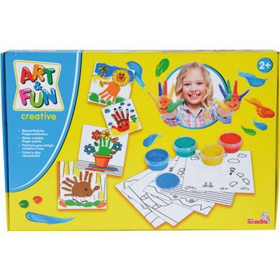 Cover for Art &amp; Fun · A&amp;F Malen mit Fingermalfarben (Toys) (2019)