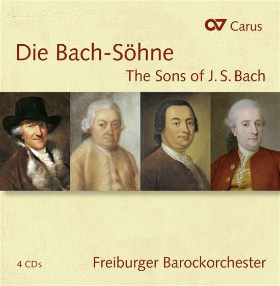 Cover for Bach / Kaiser / Brueggemann / Schreiber / Goltz · Die Bach-sohne-the Sons of J. S. Bach (CD) (2014)