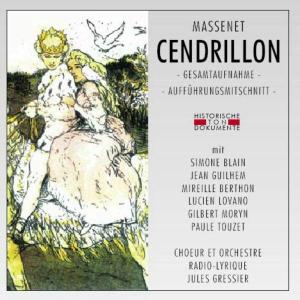 Cendrillon - Massenet J. - Musik - CANTUS LINE - 4032250073233 - 8. november 2019