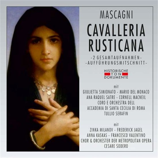 Cavalleria Rusticana - Mascagni P. - Musik - CANTUS LINE - 4032250200233 - 14. december 2020