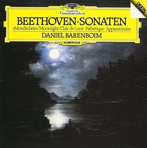 Cover for Beethoven / Barenboim,daniel · Beethoven: Piano Sonatas 14 &amp; 8 &amp; 23 (CD) (2012)