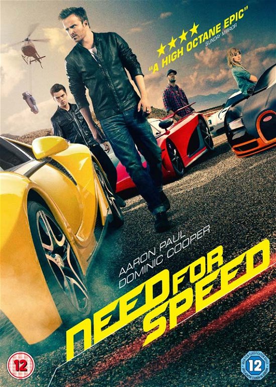 Cover for Need for Speed · Need For Speed (DVD) (2014)